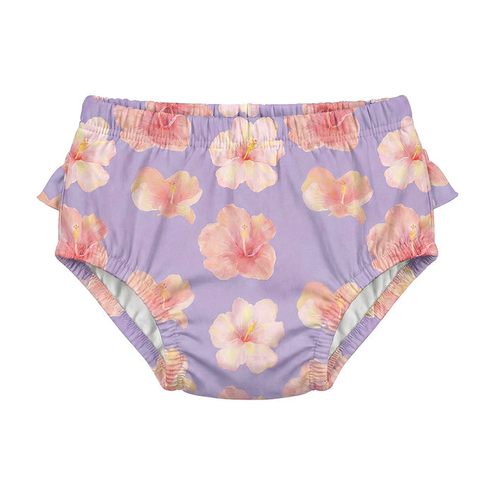 Sandy Hibiscus Swim Diaper