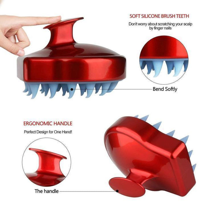 Silicone Hair Scalp Massager Brush