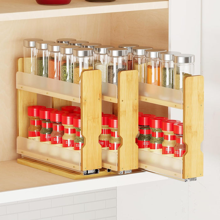 heavy-duty bamboo frame construction (2.96 kg) for long-lasting durability