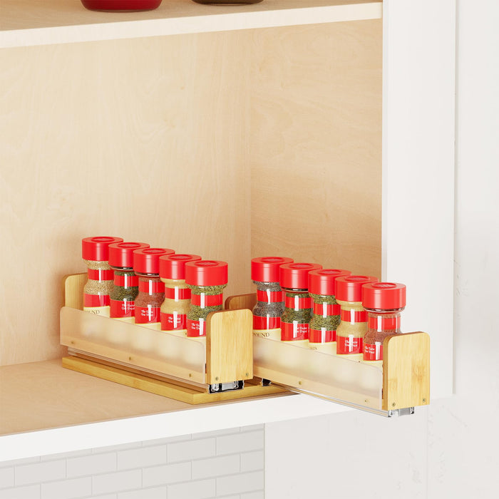 5.1" Wide, 2 Drawers(2" Wide), 1-Tier - Natural
