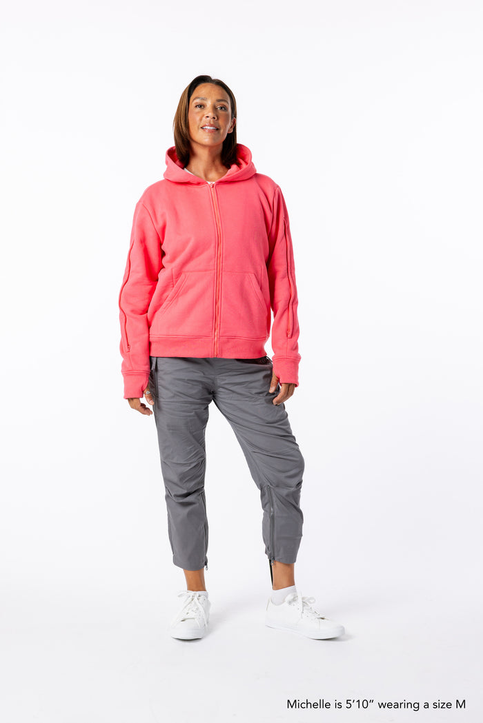 Michelle is 5'10 wearing a size M