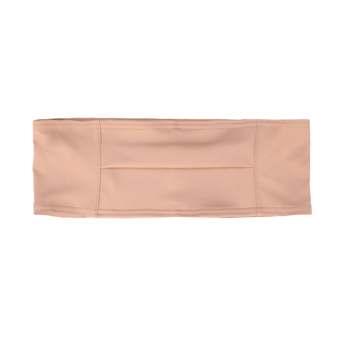 Back of Tan Double Pocket Belt