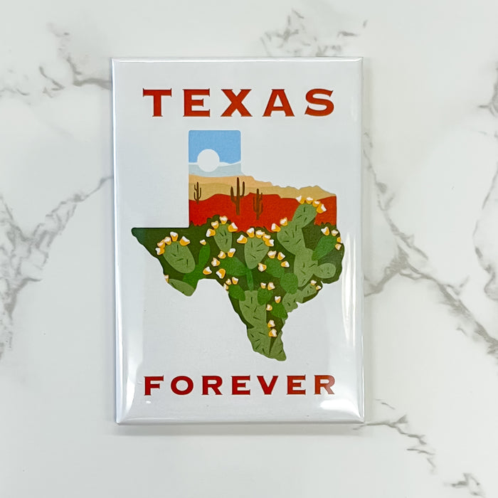 Texas Forever Magnet - Lyla's: Clothing & Gifts - Online and Rockwall Texas Boutique
