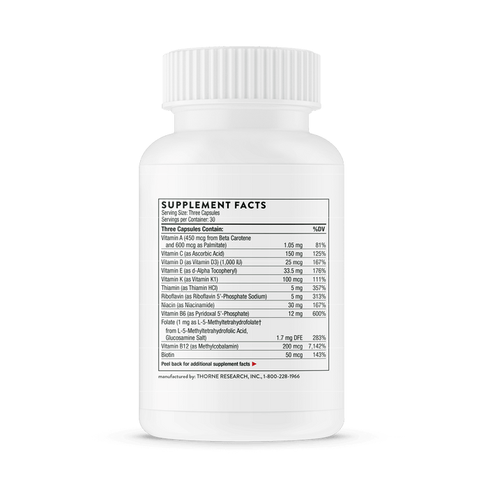 Thorne Basic Prenatal | Prenatal Nutrition for Mom & Baby