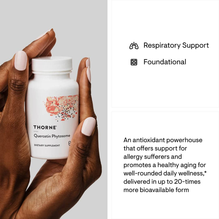 Thorne Quercetin Phytosome | Advanced Antioxidant Support