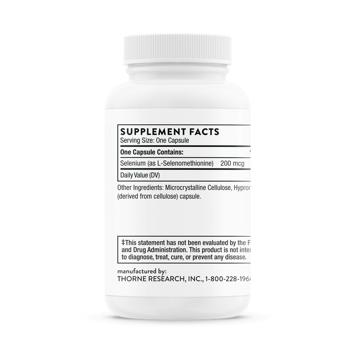 Thorne Selenium Supplement | Antioxidant & Thyroid Support