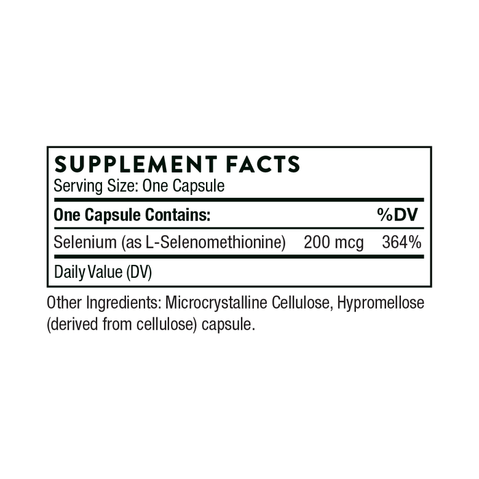 Thorne Selenium Supplement | Antioxidant & Thyroid Support