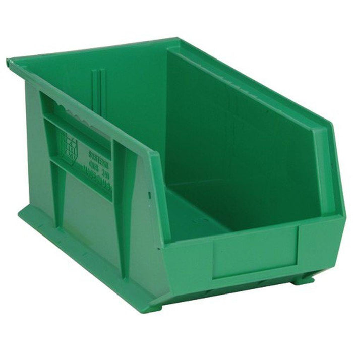 Ultra Stack and Hang Bins 8-1/4"W x 14-3/4"L (12 pack) - QUS240BK - Quantum Storage Systems