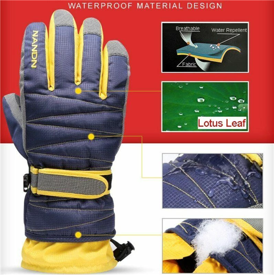 Unisex Winter Tech Windproof Waterproof Riding Gloves