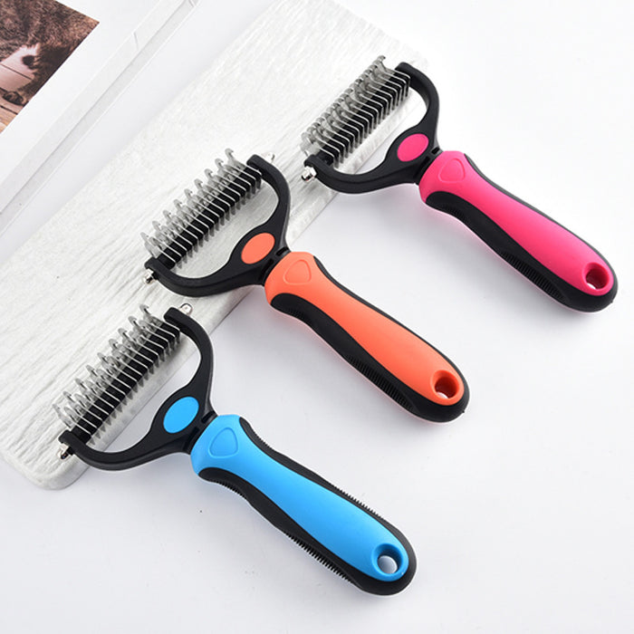 Universal Pet Hair Removal and Detangling Comb