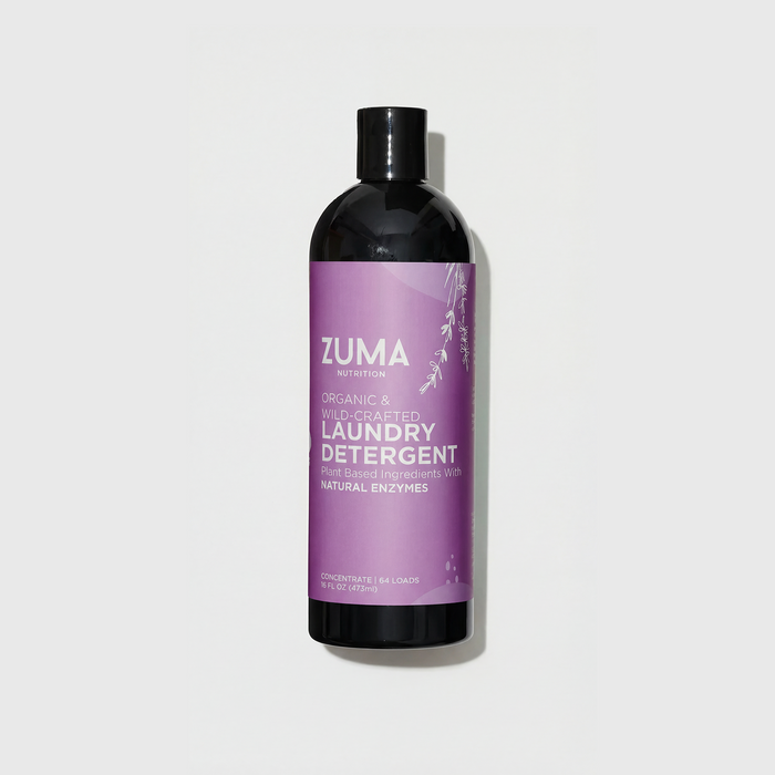 Zuma Nutrition Organic & Wild-Crafted Laundry Detergent, 64 Loads